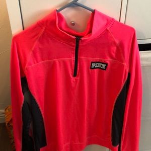 Pink Victoria secret ultimate quarter zip.